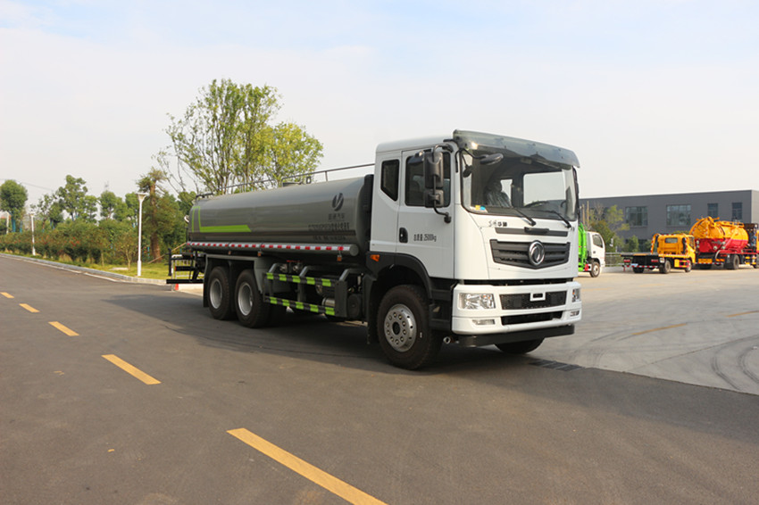 東風華神T5 后雙橋22噸灑水車_22方工地灑水車廠家直銷-湖北程力