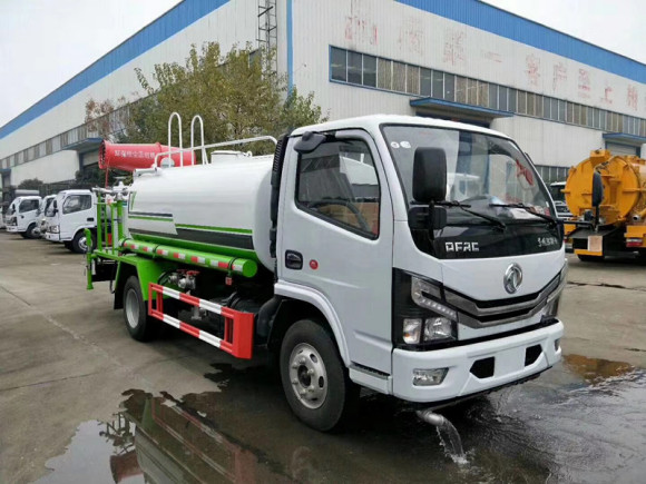 國六東風5噸灑水車︱5噸新款灑水車︱多功能灑水車-程力灑水車生產廠家