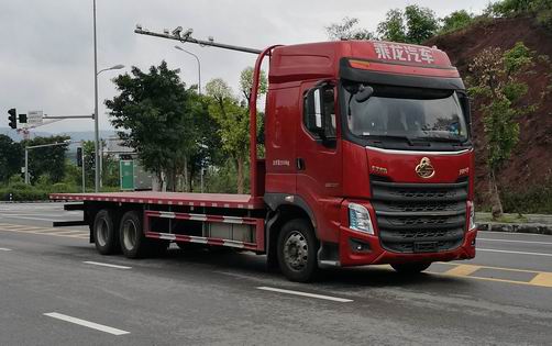 乘龍牌LZ5251TPBH7CC1型平板運輸車