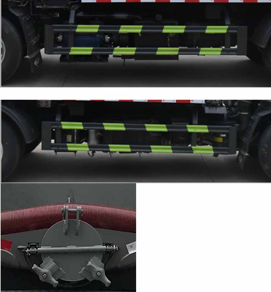 縱昂牌CLT5071GXEBJ6型吸糞車