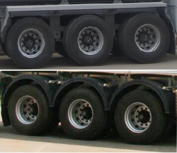 醒獅牌SLS9401GYYF型鋁合金運油半掛車