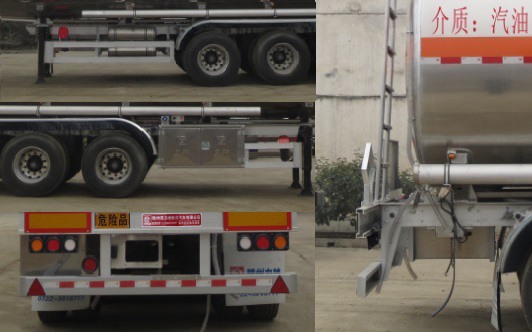 醒獅牌SLS9401GYYF型鋁合金運油半掛車