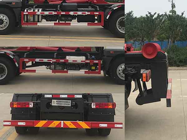 帝王環衛牌HDW5161ZXXC6型車廂可卸式垃圾車