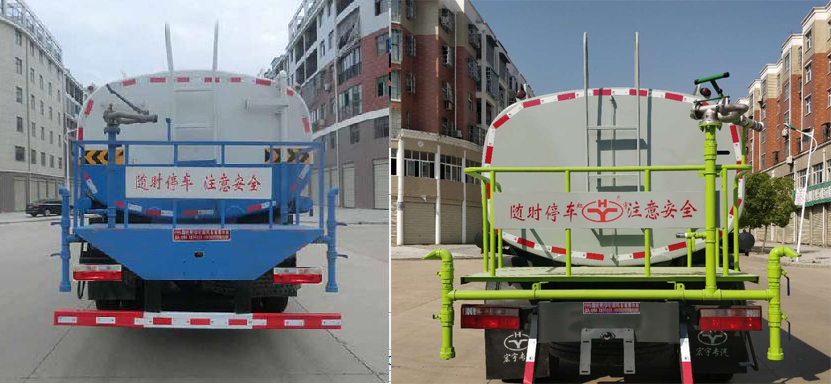 虹宇牌HYS5120GPSE6NG型綠化噴灑車