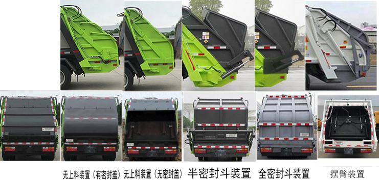 帝王環(huán)衛(wèi)牌HDW5083ZYSCG6型壓縮式垃圾車(chē)