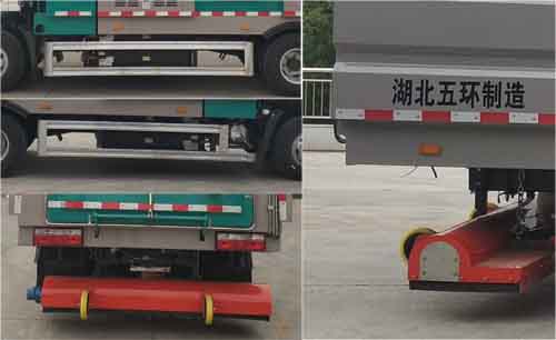 華通牌HCQ5080TXCEQBEV型純電動吸塵車