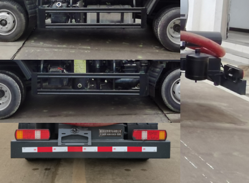 旺龍威牌WLW5042GXEZB型吸糞車