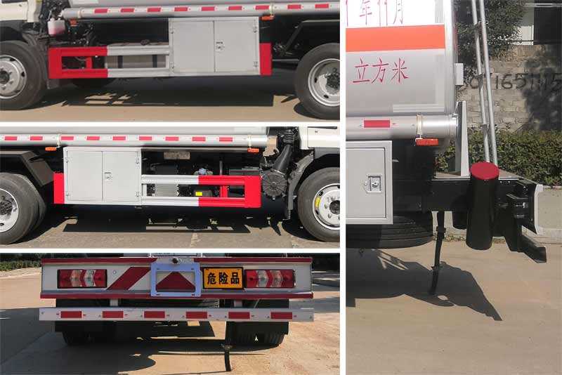 炎帝牌SZD5120GJYHF6C型加油車